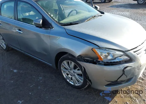 2013 Nissan Sentra Sl из США, поврежденный, VIN 3N1AB7AP5DL562538